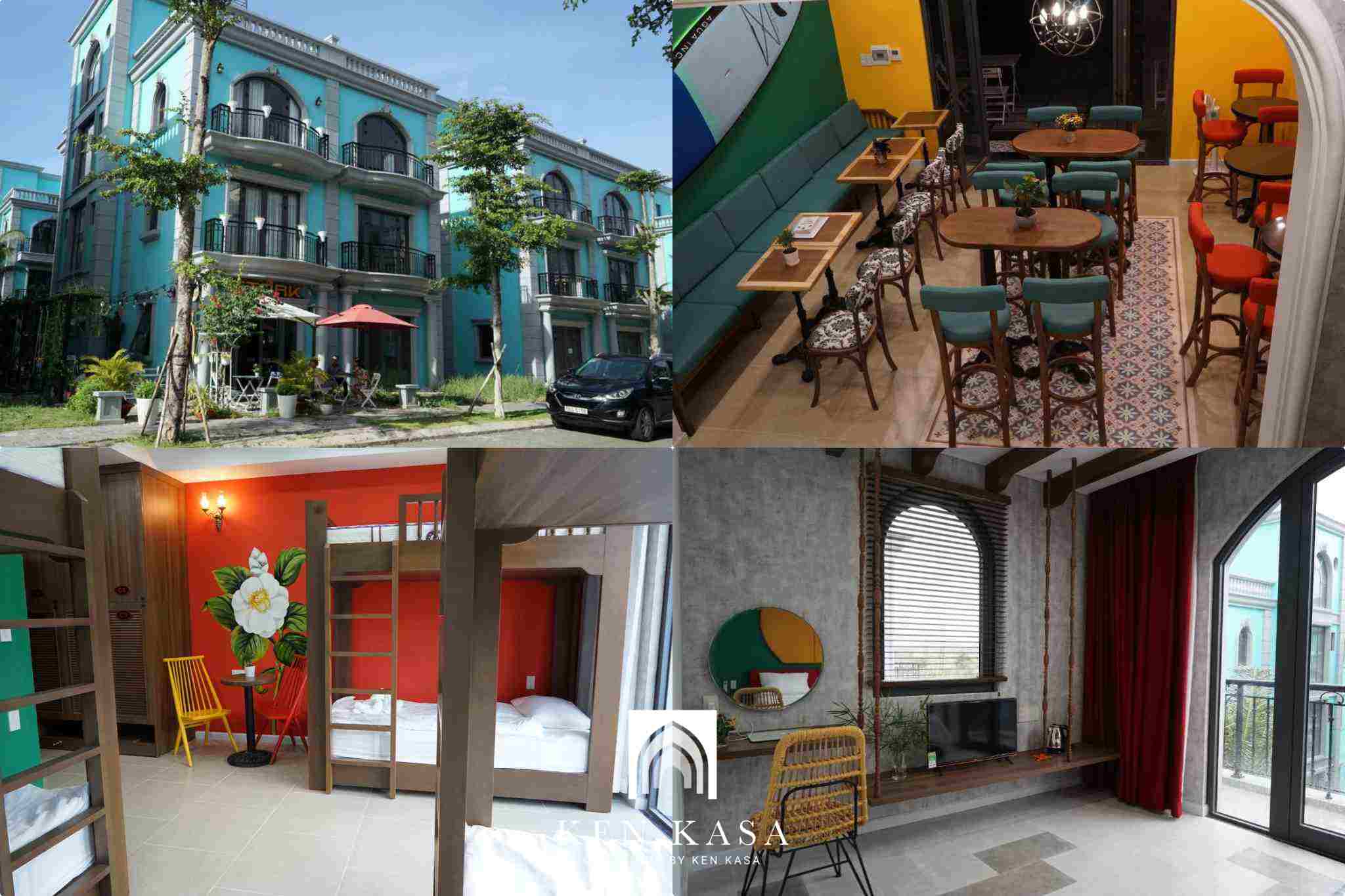 Mẫu nh&agrave; homestay phong c&aacute;ch indochine Stork homestay 